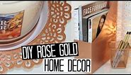 DIY Copper/Rose Gold Decor Ideas