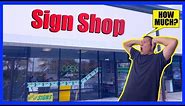 This Is How Much SIGN SHOPS Charge Compare To SMALL BUSINESS!