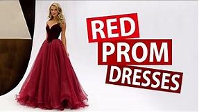 Pretty Red Prom Dresses 2018 - Buy New Formal Evening Party Dress For Prom Girls | MillyBridal.org