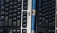 HP Keyboard KU-0316 USB Wired ANSI American Layout