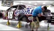 Snickers NASCAR Wrap - Amazing Time Lapse of Kyle Busch's car