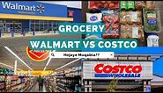 Walmart Grocery vs Costco Grocery | Cheapest grocery kaha se milegi? | Comparison on grocery prices