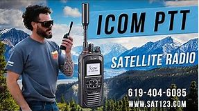ICOM PTT Satellite Radio - How does it work?