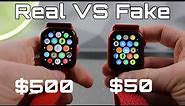 Apple watch Series 6 VS I8 Pro Fake Apple watch - Which is the Fake?