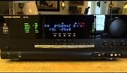 Harman Kardon AVR 325 7.1 Channel 65 Watt Receiver with Remote