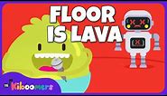 Floor Is Lava Song - THE KIBOOMERS Preschool Songs - Freeze Dance
