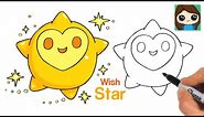 How to Draw Wishing STAR ⭐️ Disney Wish