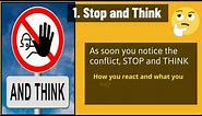 Conflict Resolution - Learning to Deal With Conflict