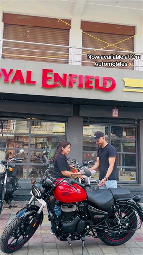 Welcome to the Royal Enfield Family with Meteor 350