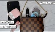 Louis Vuitton Mini Pochette | What's In My Bag? & Review