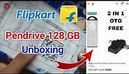 HP V220W 128 GB Pen Drive (Silver) Unboxing & Review | Cheapest And Best Flipkart Pendrive Unboxing