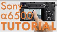 Sony a6500 Overview Tutorial