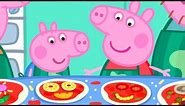 Making Funny Pizza Faces! 🍕 | Peppa Pig Official Full Episodes