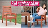DIY 2x4 outdoor chair | How To Build with Plans
