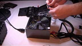 Basic PC Troubleshooting: Test A Power Supply with a Paperclip
