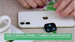 iPhone 11 Camera Lens Protector Install Guide | iLongSight com