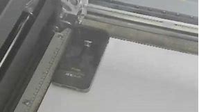 Laser Engraving an iPhone with a photo