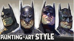 Painting & Art Style - with Batman