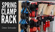 How to Make a Simple Spring Clamp Rack