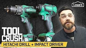 ToolCrush: Hitachi Cordless Drill + Impact Driver | Tool Review