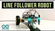 Line Follower Robot using Arduino🔥