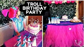 Trolls Theme Birthday Party | Birthday Party Ideas for Girls | Trolls Movie Party