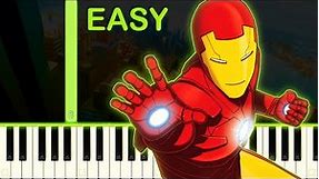 Iron Man | Armored Adventures - EASY Piano Tutorial