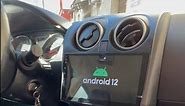 Install Android gps radio Nissan Qashqai j10 2010 4GB RAM CarPlay with Bose system #shorts