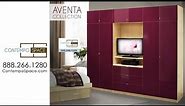 Aventa Collection Bedroom Wall Units