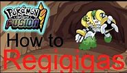 How to get Regigigas and Water Labyrinth( Pokémon Infinite Fusion)