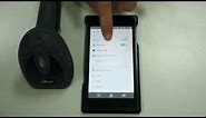 Using Cino Bluetooth Scanner F780BT & L780BT with Android Device