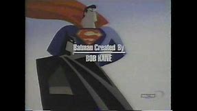 "The New Batman/Superman Adventures" bumpers and end credits