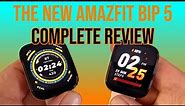 Complete Review of the new Amazfit Bip 5 Smart Watch! Does it punch above it's weight?