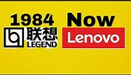 Lenovo Logo Evolution (1984-Now)