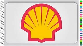 Shell Logo Designing with CorelDraw | Flat Vector Style | Drawing | CorelDraw Tutorial
