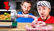 Making DISGUSTING Foods into Sausages...