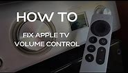 How To Fix Apple TV's Volume Control Not Working with a Reset
