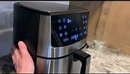 Gourmia Air Fryer Oven Digital Display 8 Quart Large AirFryer Cooker 12 Touch Cooking Presets Review