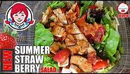 Wendy's® SUMMER STRAWBERRY SALAD REVIEW! ⛱️🍓🥗