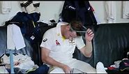 Aussie Cricketers Rage - The Test (swearing, throwing bat)