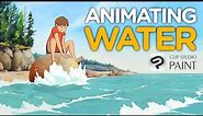 Animating Water in Clip Studio Paint