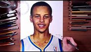 Stephen Curry - Colored pencil drawing | drawholic