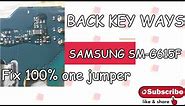 Samsung sm-g615f j7 max back button not working one jumper 100% solution