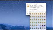 ✅ How to use emojis on Macs running OS X 10.11 El Capitan
