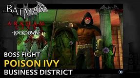 Batman: Arkham City Lockdown - Walkthrough - Poison Ivy Boss Fight