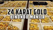 [4K] Buying 24K HONGKONG GOLD in Binondo Manila! COVO Gold Shop & Piyao Bracelet!