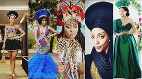 Best South African Zulu And Xhosa Traditional & Modern Outfits- Zulu Wedding Outfits For Ladies 2020