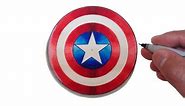 How to Draw the Captain America Logo Shield