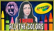 1 Hour Of EVERY SCARY CRAYON COLOR Legend Ever Told