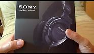 Genuine Sony MDR-V600 headphones unboxing